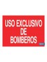 Uso exclusivo Bomberos