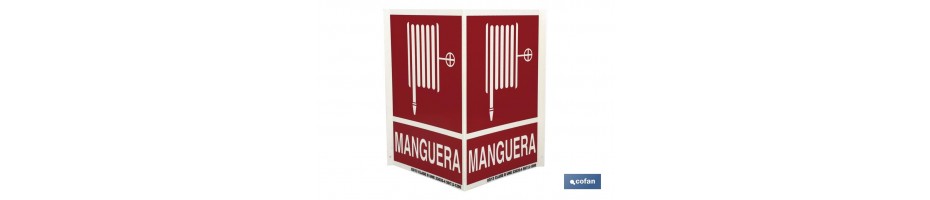 Señal Panorámica MANGUERA INCENDIOS