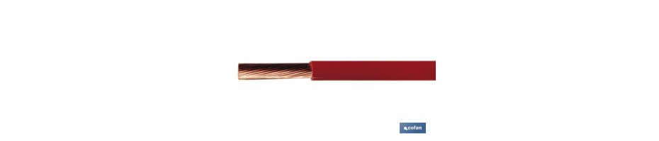 Cables H07V-K rojo