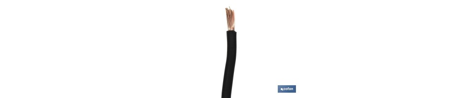 Cables H07V-K negro