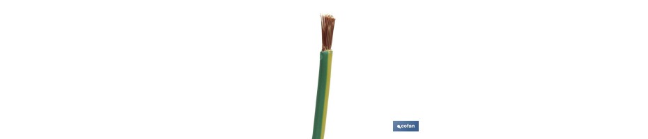 Cables H07V-K amarillo/verde