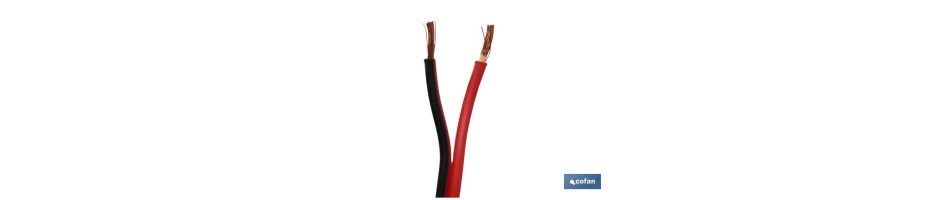 Cable Paralelo (Rojo/Negro)