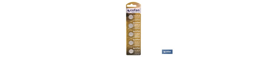 Pilas Botón CR1620/3.0V