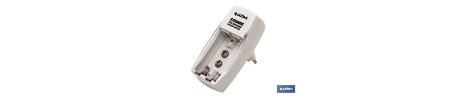 Cargador pilas 2 unidades