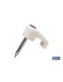 Grapa con clavo Cable Plano