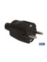 CLAVIJA BIPOLAR GOMA NEGRO (16A-250V)