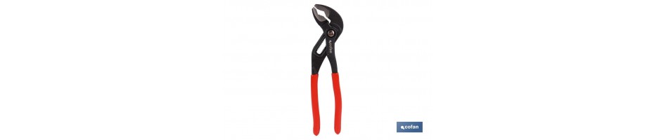 Tenazas de canal con auto grip