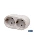ADAPTADOR 2 VIAS FRONTAL SCHUKO (3.500w)