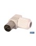 CONECTOR ANTENA HEMBRA CODO (9,5MM)