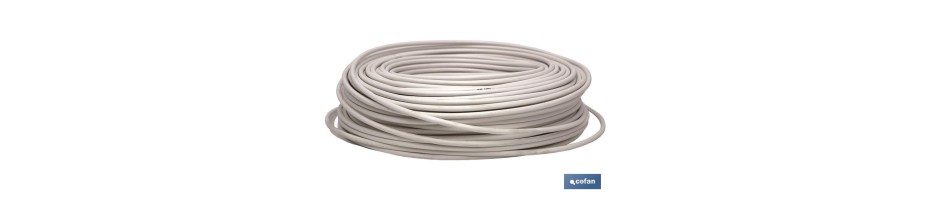 Cable Antena 75 Ohm BLANCO (100m)