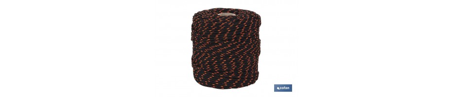 Cuerda HIPPIE Negro/Naranja