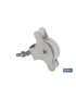 Polea con tornillo