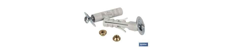 Taco Nylon con Tornillo