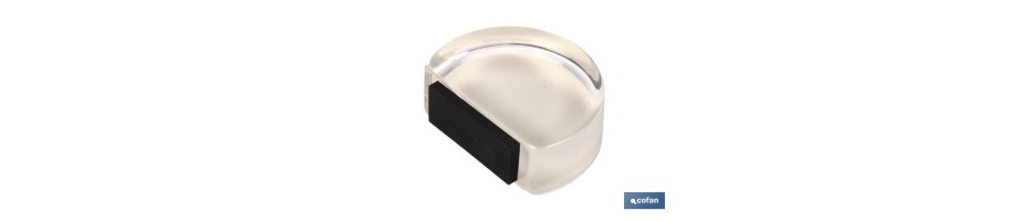 Tope adhesivo plano Metacrilato