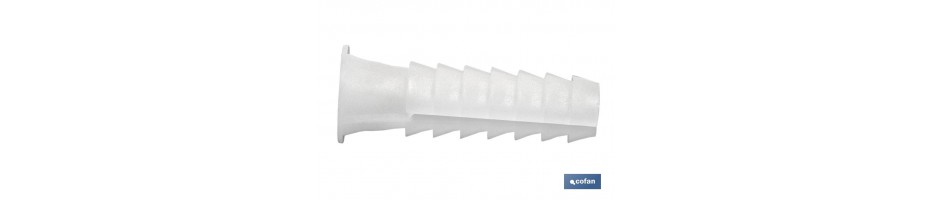 Tacos Plástico Blanco