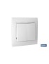 Doble Interruptor-Conmutador Empotrar