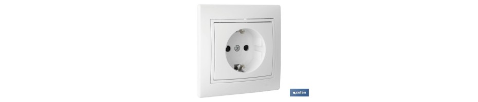 Base Enchufe Empotrar