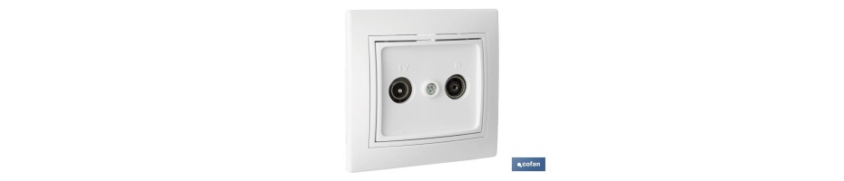 Toma TV/Radio Empotrar