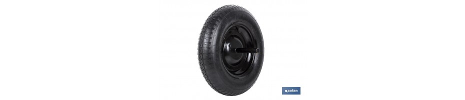 Rueda obra Neumática C/Varillas