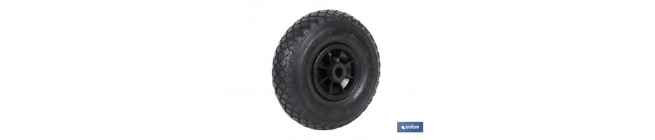 Rueda CarretillaNeumática C/ Rodamiento