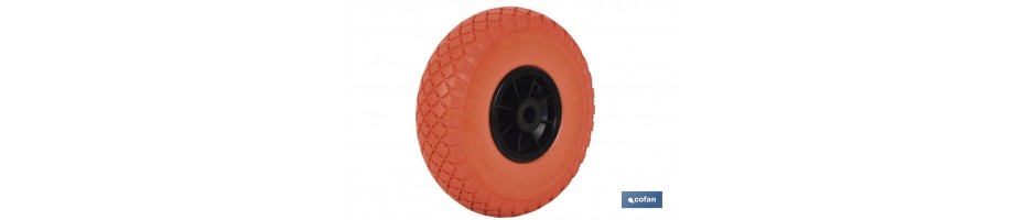 Rueda CarretillaImpinchable C/ Rodamiento