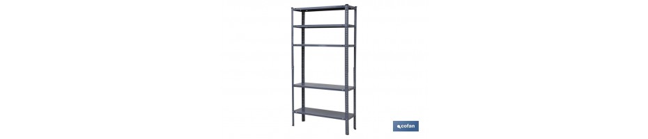 Estantería Metálica Gris
