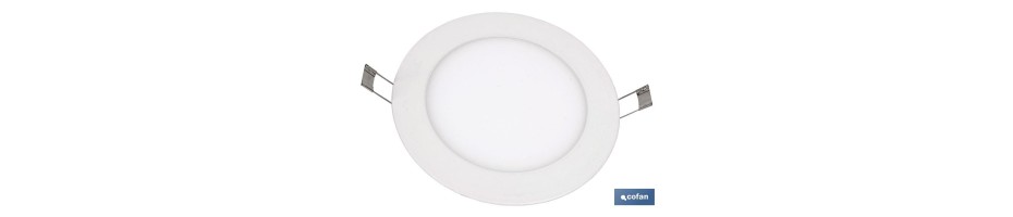 Downlight Blanco redondo Empotrar