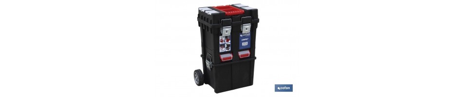 Caja Herramientas Compact con ruedas