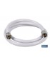 Flexo Ducha PVC BLANCO 1,5M