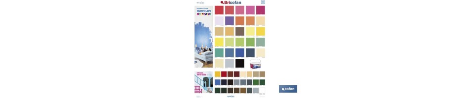 Poster Cartel gama de Pinturas