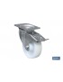Ruedas Nylon Placa/Freno