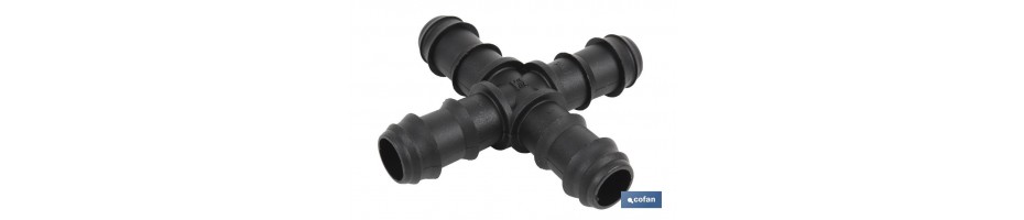 Conexión Cruz Ø16mm