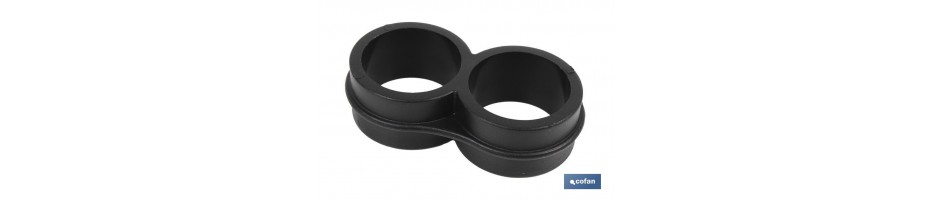 Tapón doble anillo PE Ø16mm
