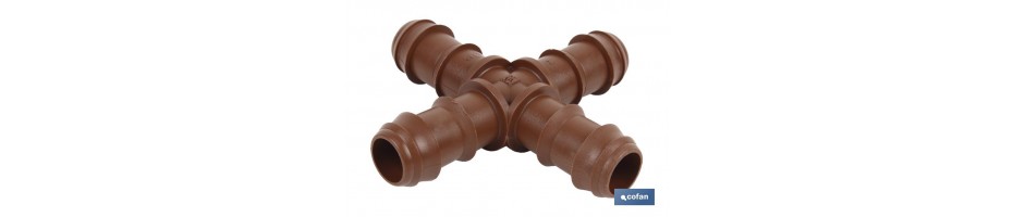 Conexión Cruz Ø16 (Max Seguridad)