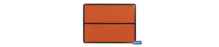 Placa Mercancias Peligrosas V-11