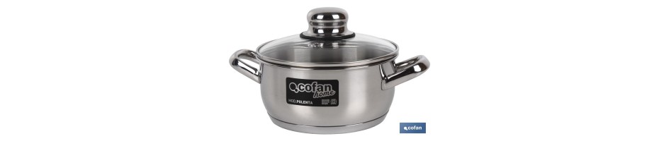 Cacerolas Inox Mod. Polenta