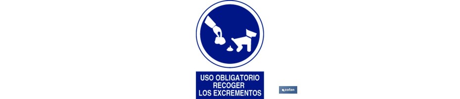 Obligatorio recoger excrementos