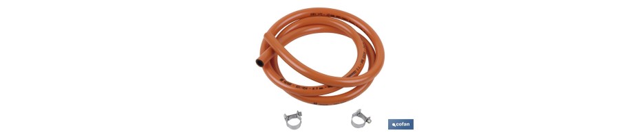 Tubo gas + Abrazaderas