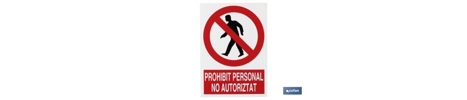 Prohibit personal no autoritat