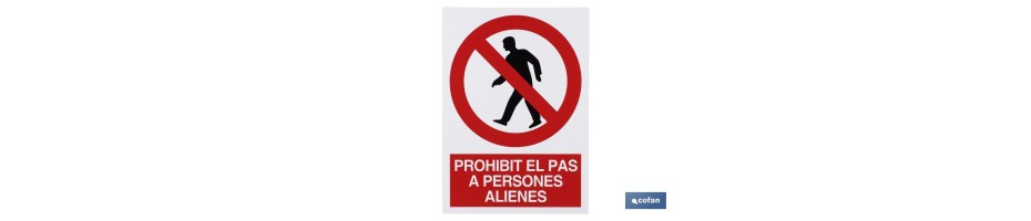 Prohibit pas persones alienes