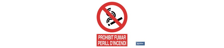 Prohibit fumar perill