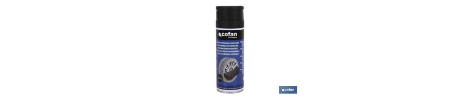 Película Removible Protección Negro Mate 400ml