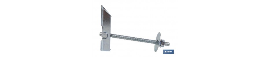 Gancho Basculante con Espárrago