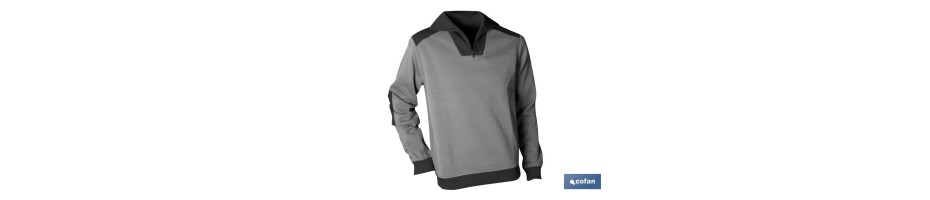 Sudadera Cuello Cremallera Mod.Volta