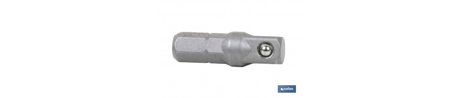 Adaptador porta vasos de 1/4