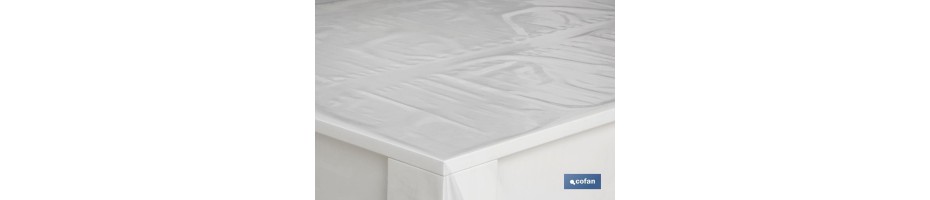 Rollo Mantel Cristal PVC  Mod.Ixia