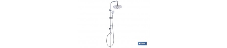 Columna Ducha Redonda 5 Funciones