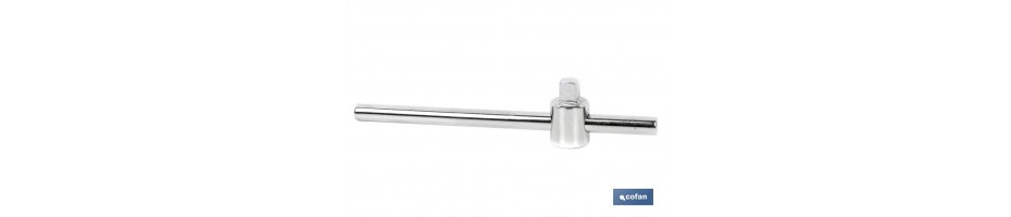 Mango corredizo en T 3/8