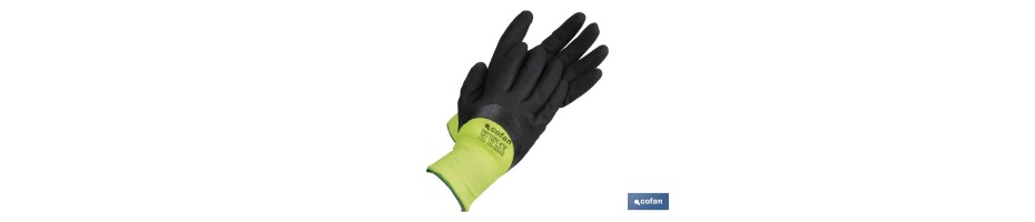 Guante Impregnado Nitrilo Espuma Protección Frio