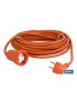 Prolongador Bipolar con T/T lateral Cable Naranja